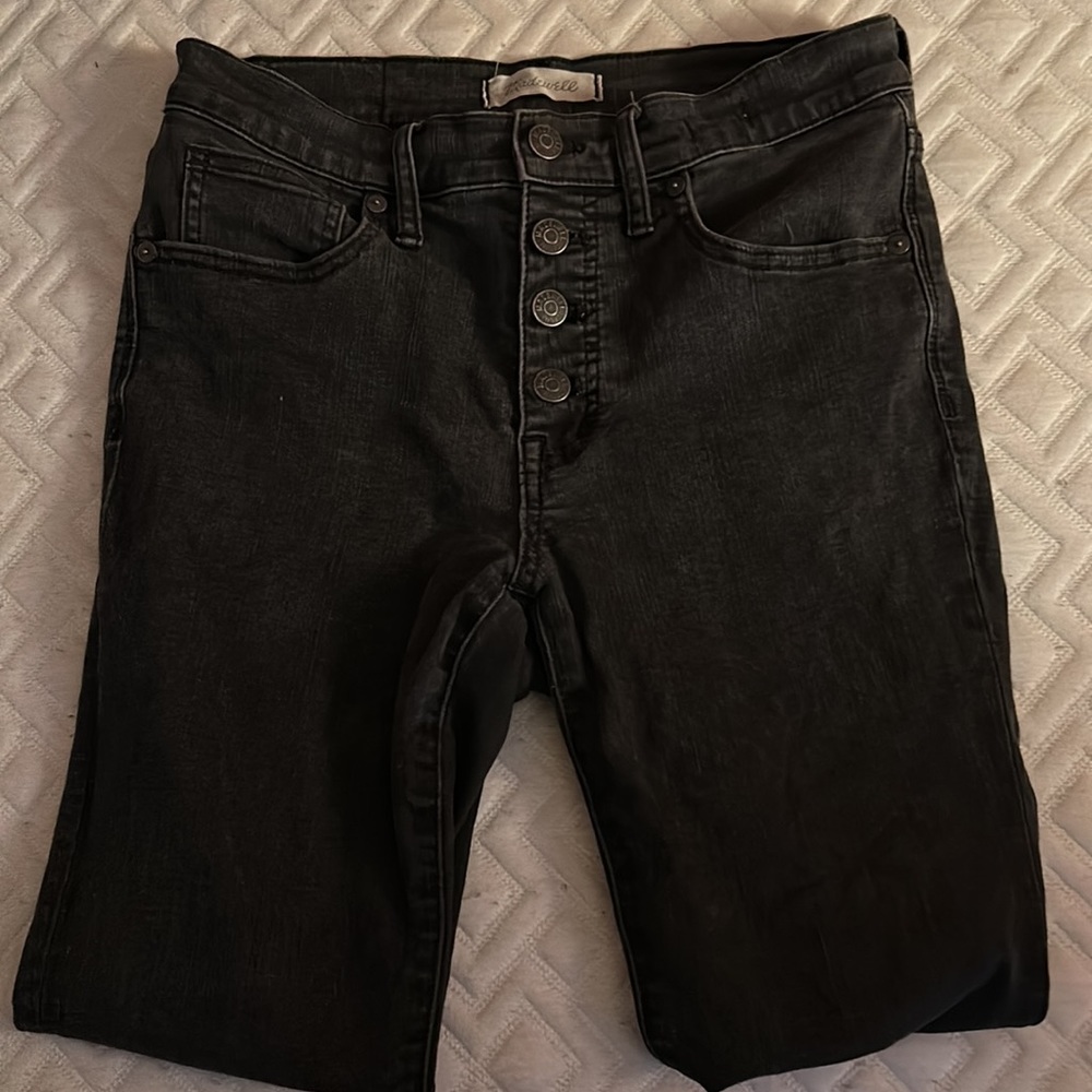 Madewell petite black jeans